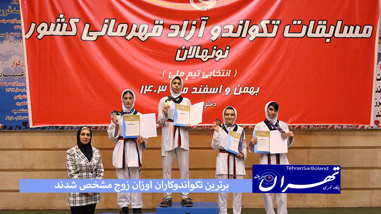 مسابقات انتخابی تیم ملی نونهالان دختر با نظارت اعضای کادر فنی با برگزاری رقابت های اوزان زوج در خانه تکواندو به اتمام رسید.