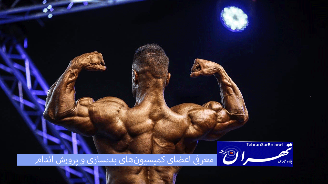 معرفی اعضای کمیسیونهای بدنسازی و پرورش اندام