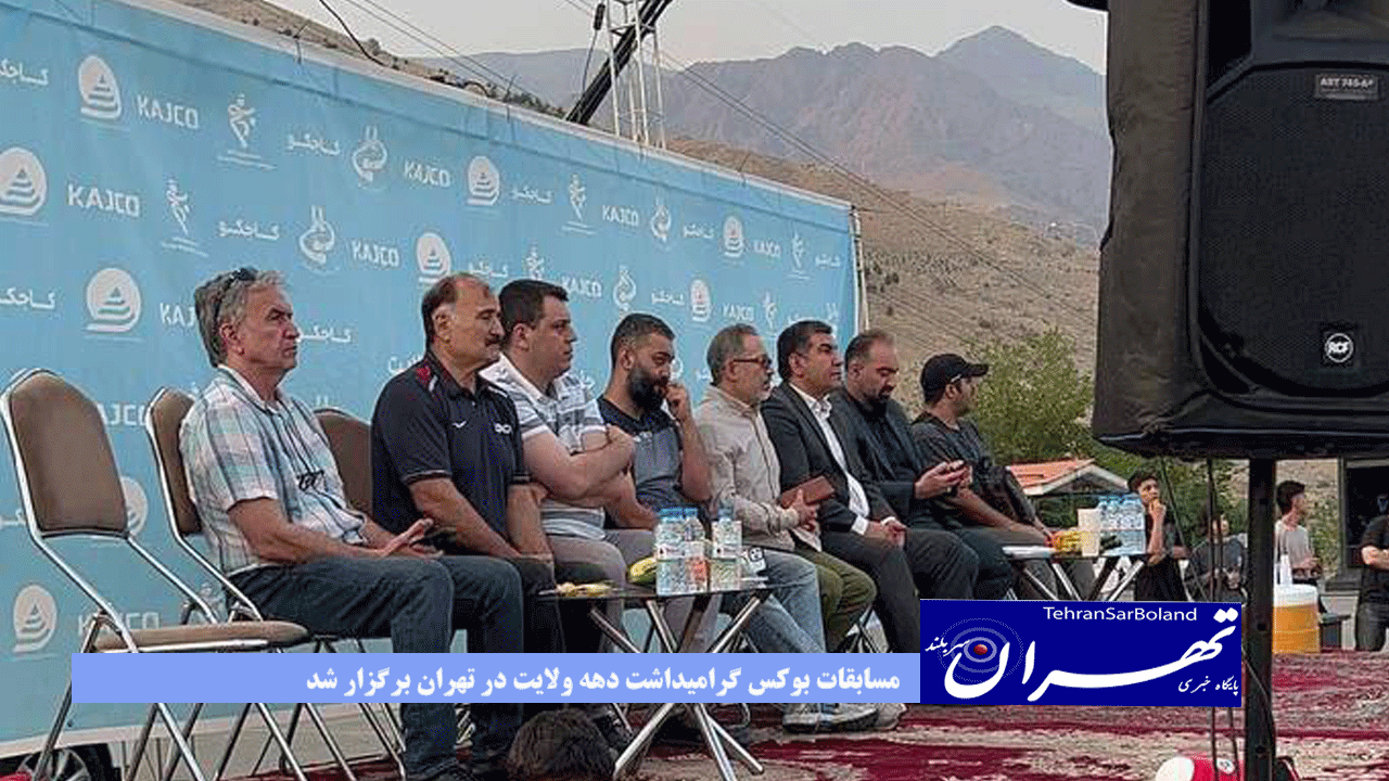مسابقات بوکس گرامیداشت دهه ولایت در تهران برگزار شد