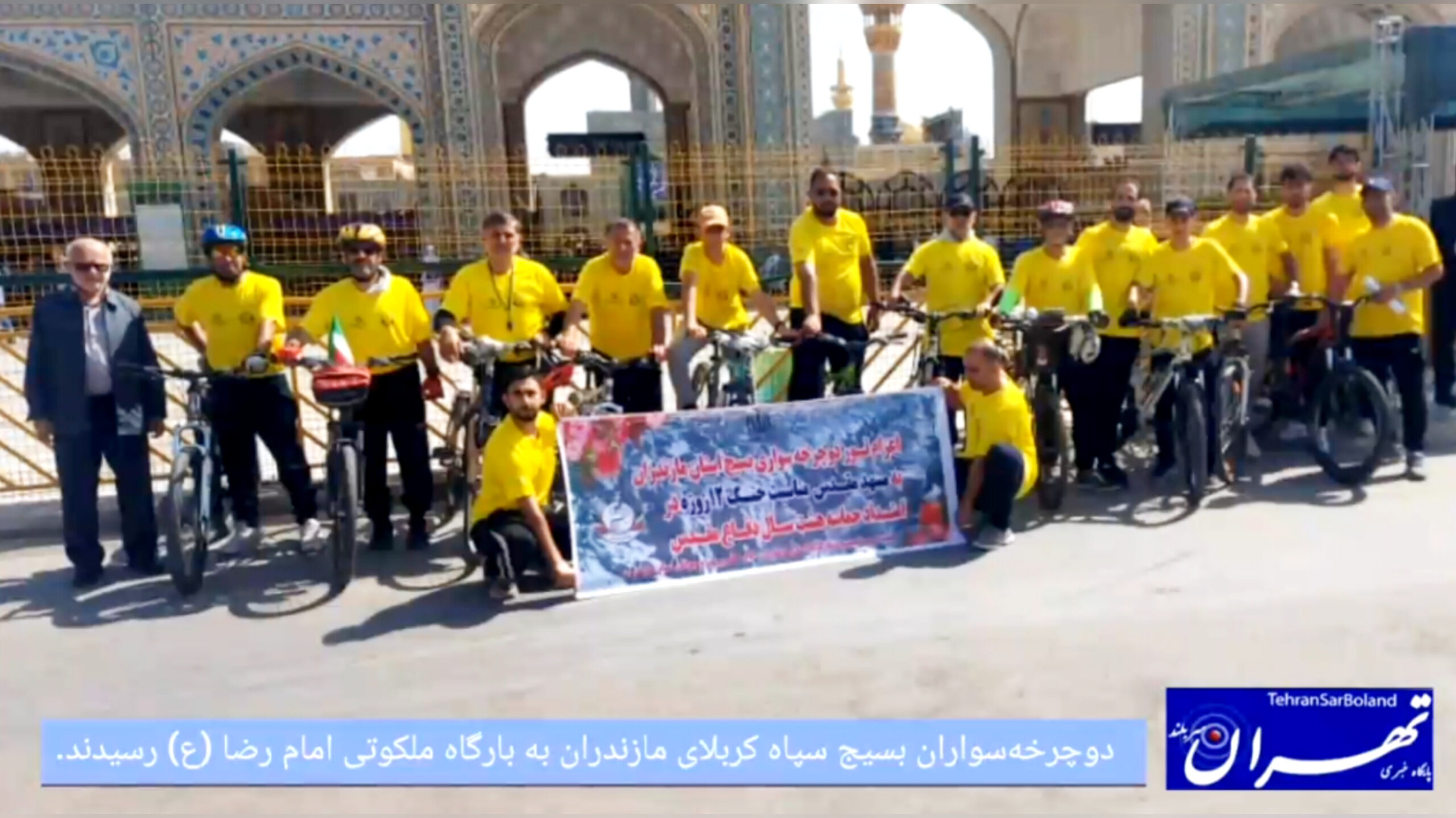 رکاب زنان ره‌پوی عشق به آستان امام رضا (ع) رسیدند