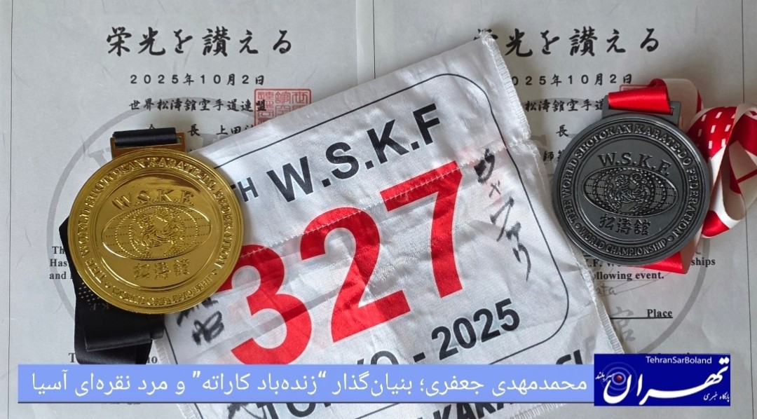 محمدمهدی جعفری مدال نقره مسابقات جهانی
