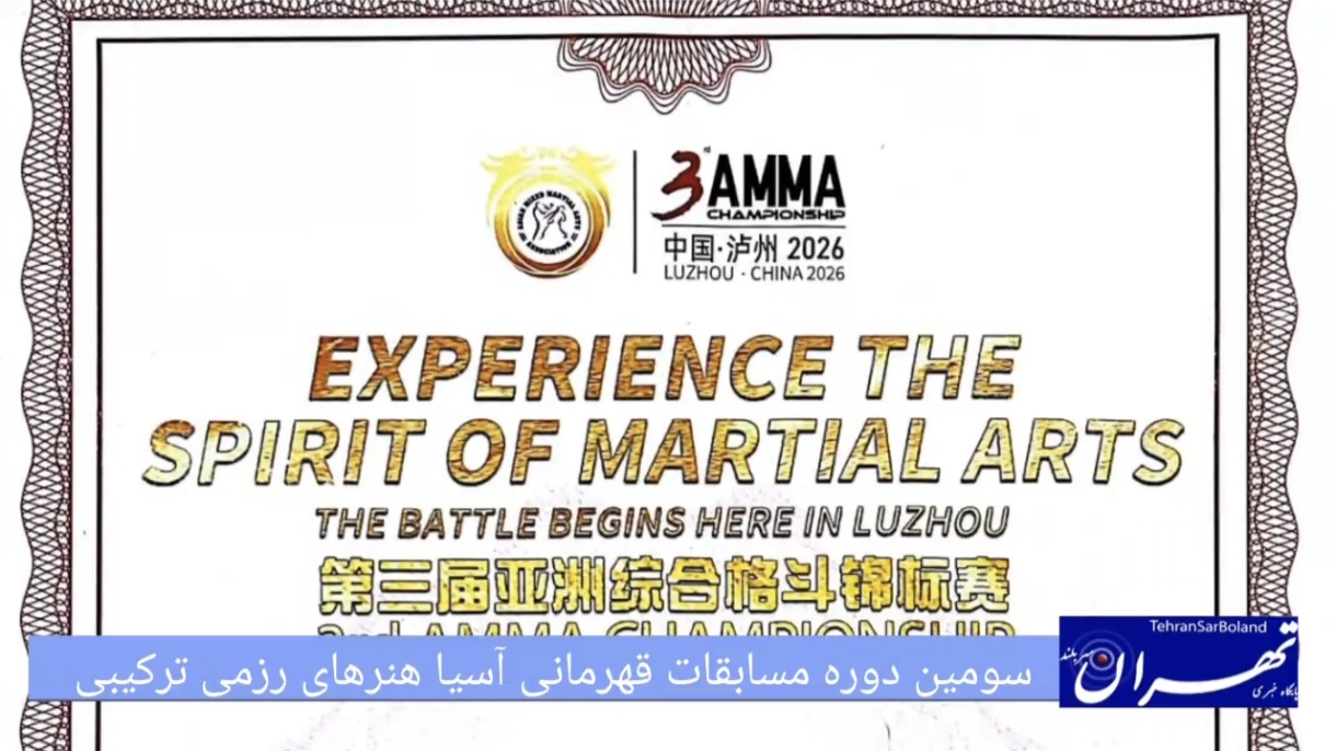 سومین دوره مسابقات قهرمانی آسیا هنرهای رزمی ترکیبی؛ ایران نایب قهرمان آسیا شد