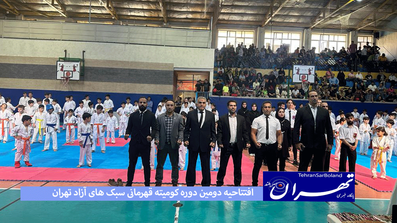 افتتاحیه دومین دوره کومیته قهرمانی سبک های آزاد تهران